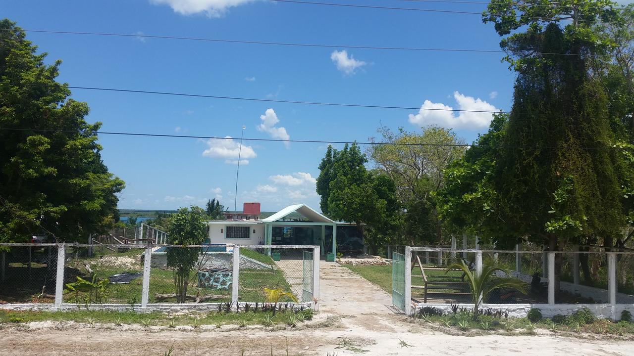 Casa Maya Blue Bacalar Bagian luar foto