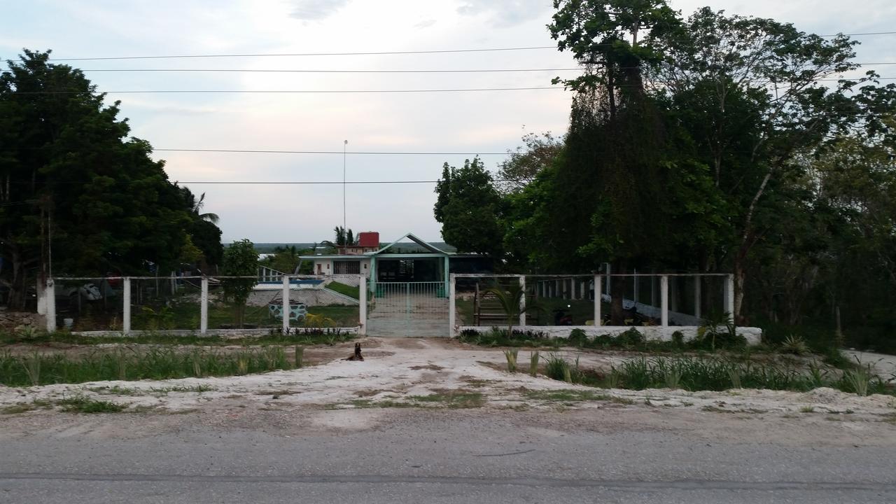 Casa Maya Blue Bacalar Bagian luar foto
