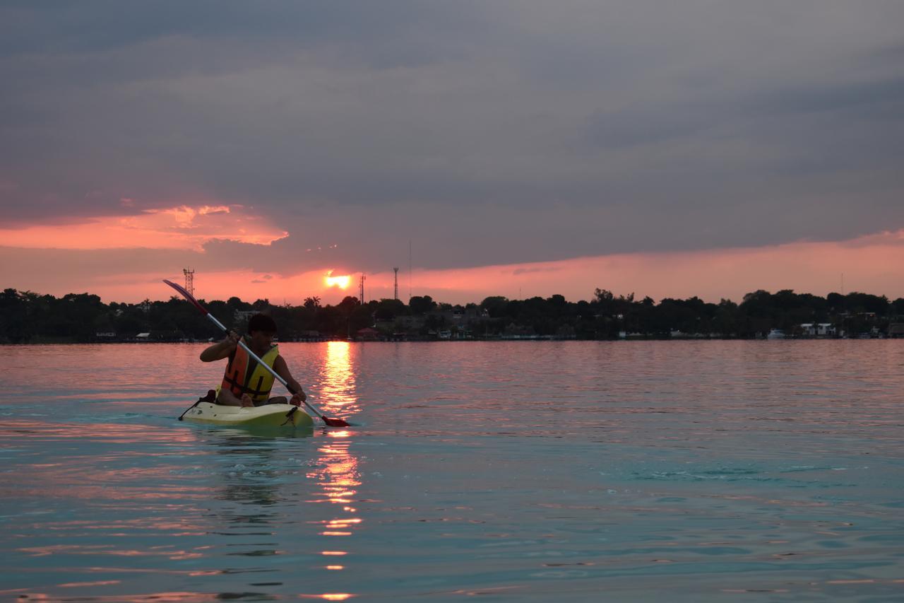 Casa Maya Blue Bacalar Bagian luar foto