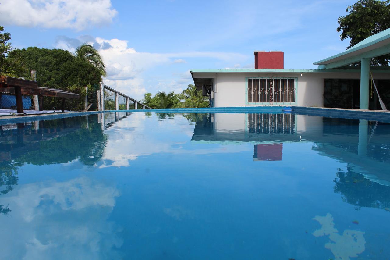 Casa Maya Blue Bacalar Bagian luar foto
