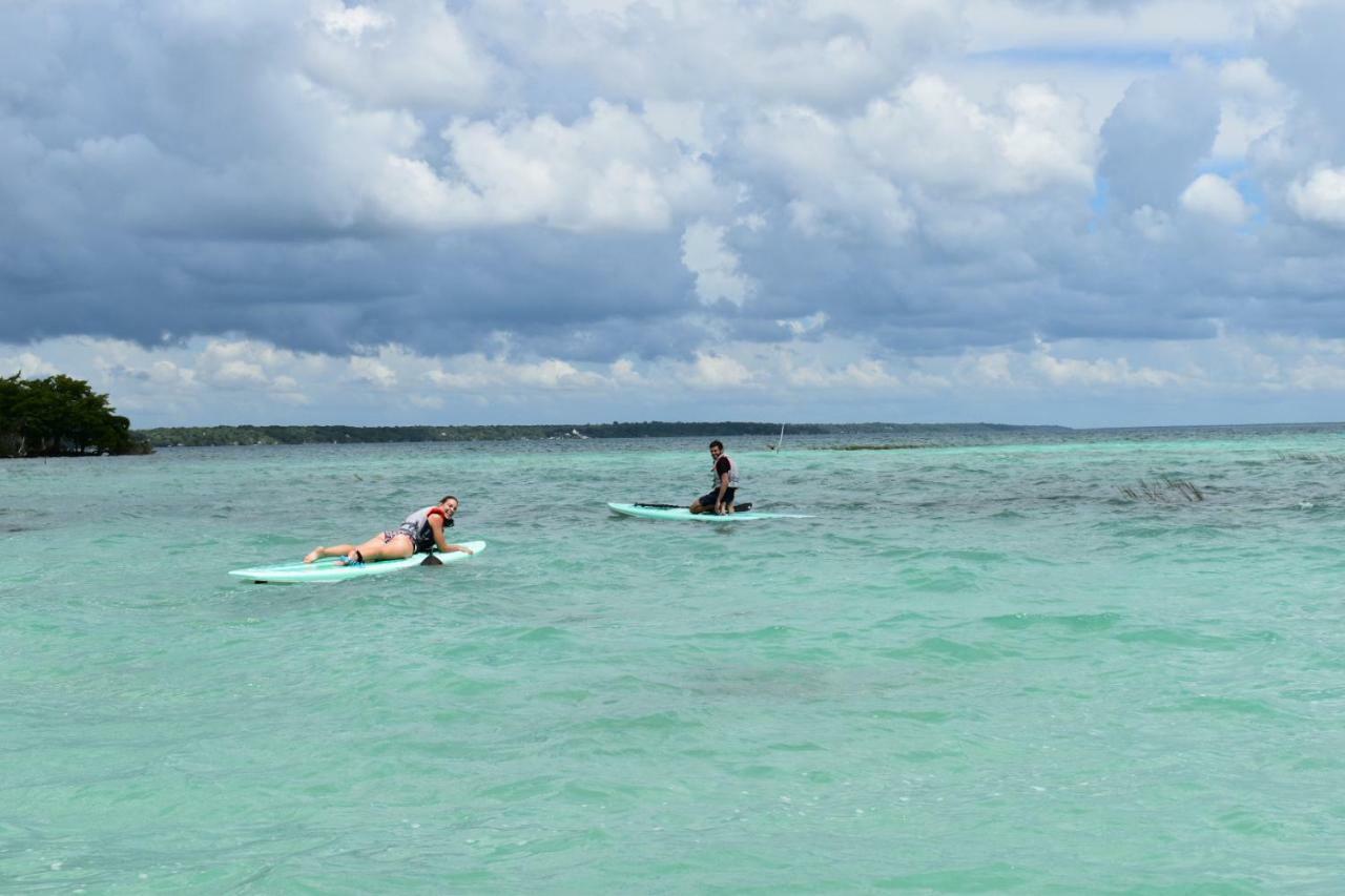 Casa Maya Blue Bacalar Bagian luar foto