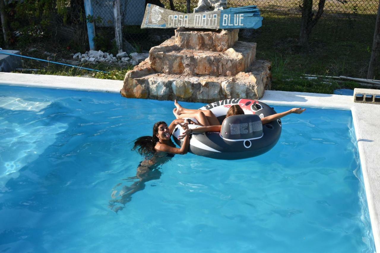 Casa Maya Blue Bacalar Bagian luar foto